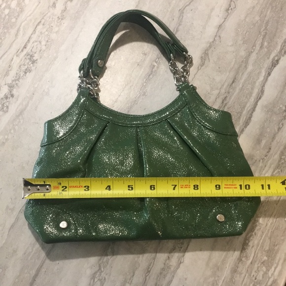 Ladies vintage green evening bag - Picture 2 of 5